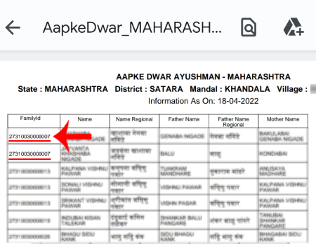 Ayushman Bharat Card Kaise Banaye Step 6
