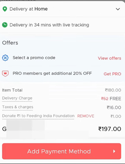 How To Order Food From Zomato App in Marathi Step 7