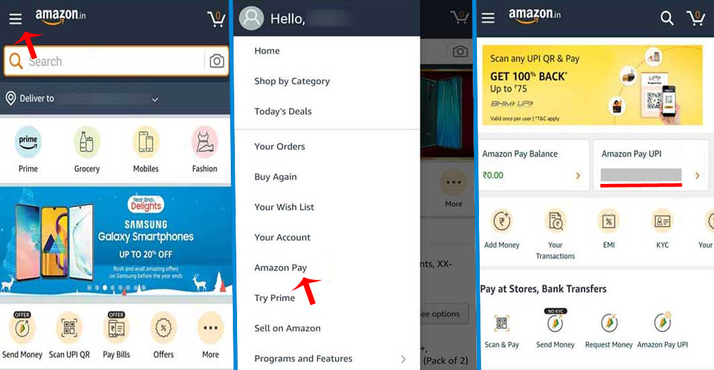 How to Check UPI ID on Amazon Pay