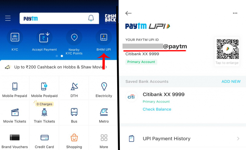 How to Check UPI ID on Paytm