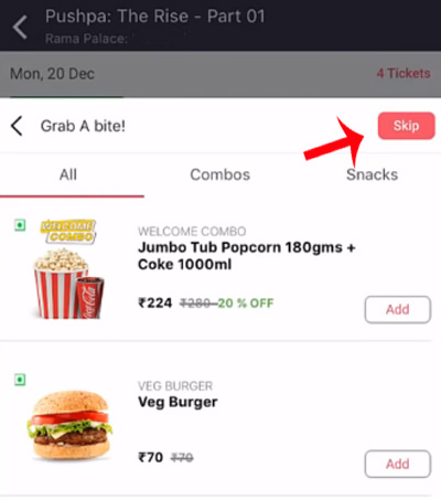BookmyShow Ticket Booking Process in Marathi Step 9