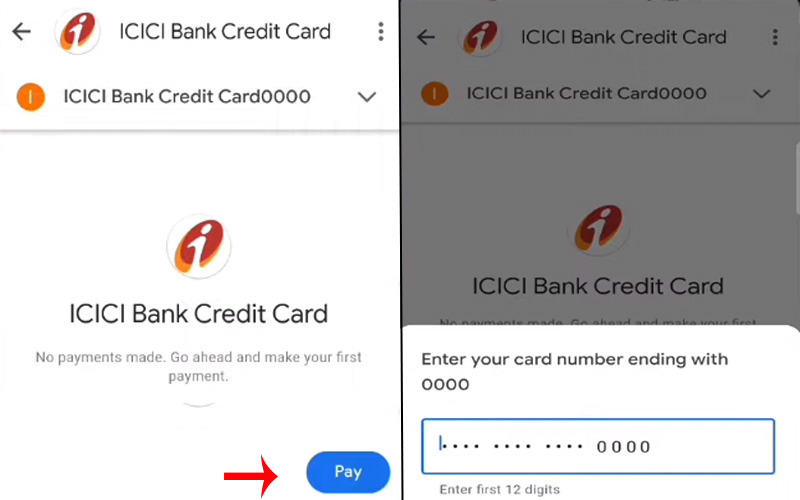 How to Pay Credit Card Bill through Google Pay Step 5