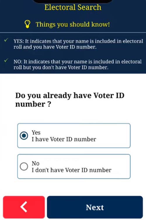 How To Link Aadhaar Card To Voter Card Step 8