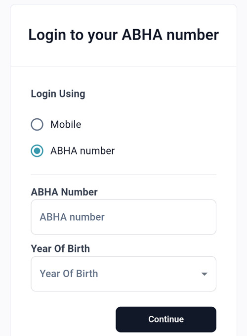 How to Create ABHA Health ID Card Step 8