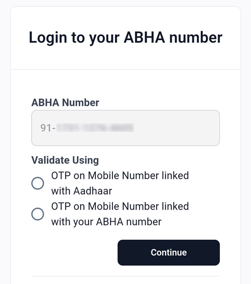 How to Create ABHA Health ID Card Step 9