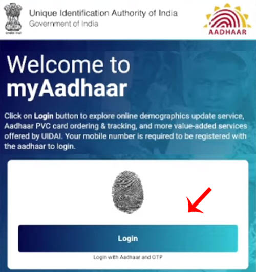 How to Download Masked Aadhar Card Online Step 2